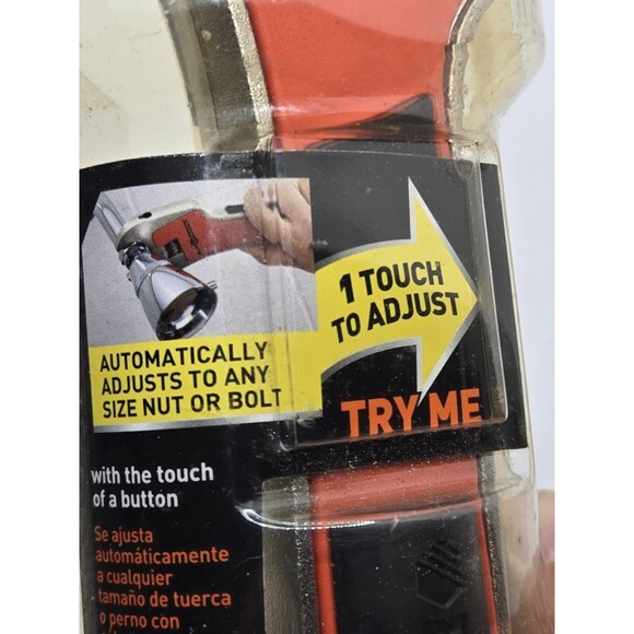 BLACK+DECKER, 8" Auto Adjusting Wrench, AAW100, Extra Wide 1-1/4”, Sealed. - Picture 5 of 5
